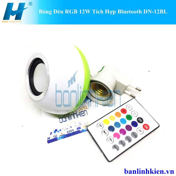 Loa Bluetooth Tích Hợp LED RGB 12W DN-12BL