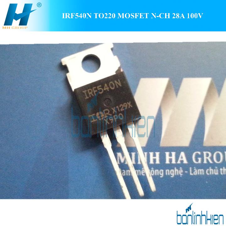 IRF540N TO220 MOSFET N-CH 28A 100V
