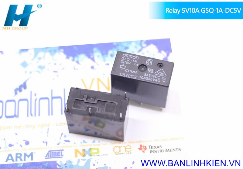 Relay 5V10A G5Q-1A-DC5V