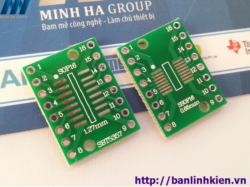 PCB Chuyển Đổi SOP16-DIP16