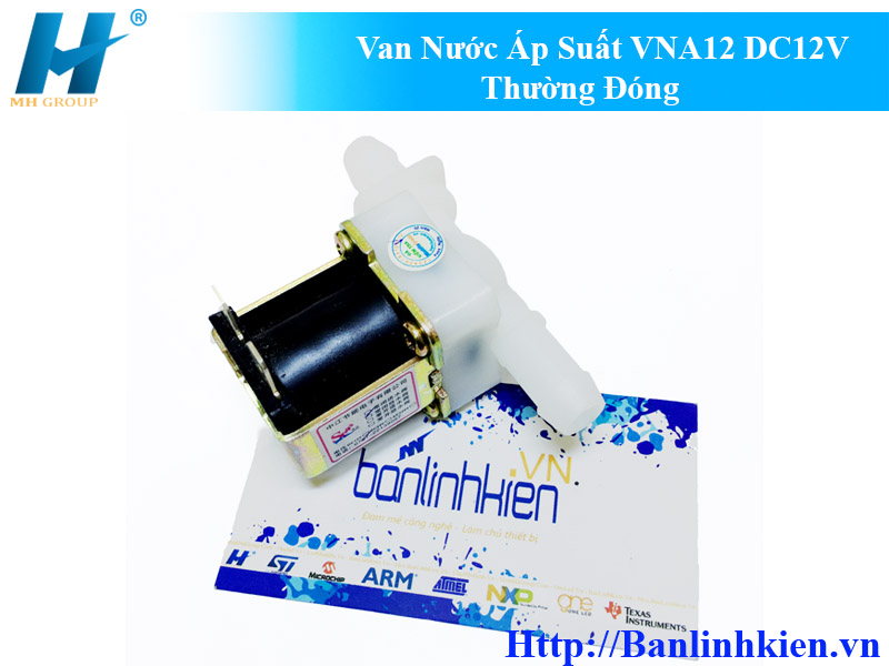 Van Nước Áp Suất VNA12 DC12V Thường Đóng