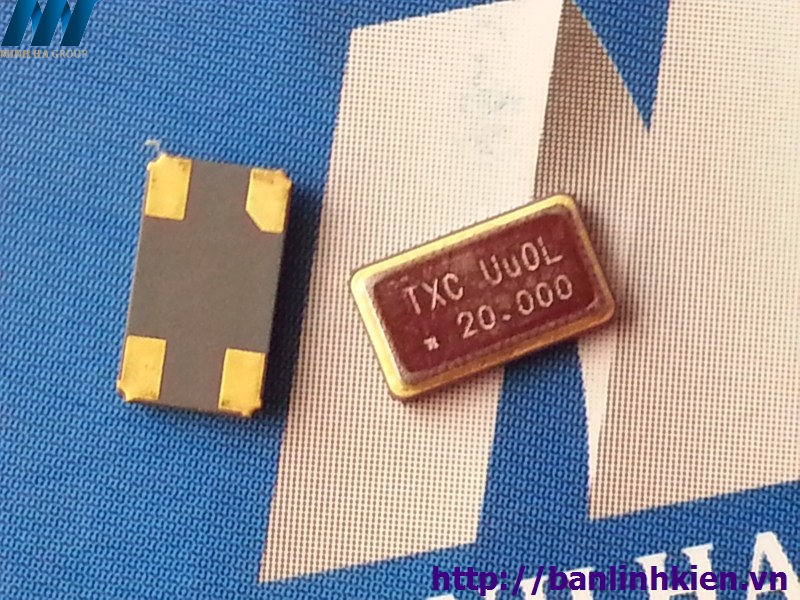 Thạch Anh 20Mhz 6x3.5MM SMD6035