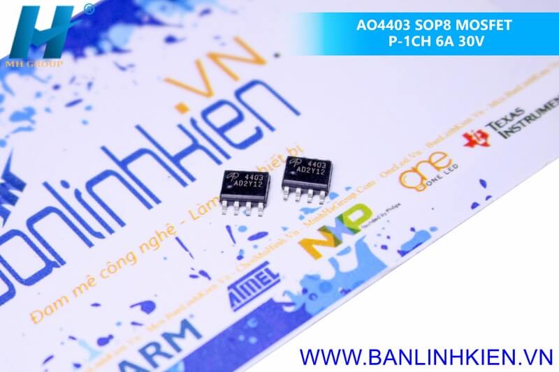 AO4403 SOP8 MOSFET P-1CH 6A 30V