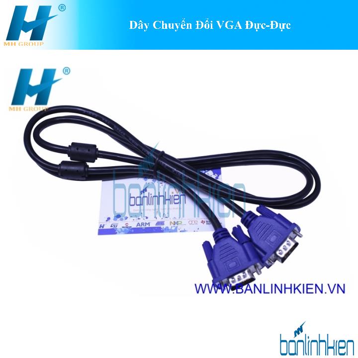 Dây Chuyển Đổi VGA Đực-Đực