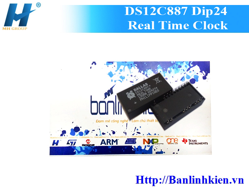 DS12C887 Dip24 Real Time Clock