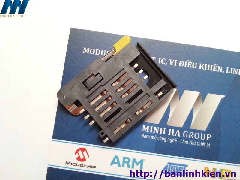 Socket SIM 6P PUSH SK20