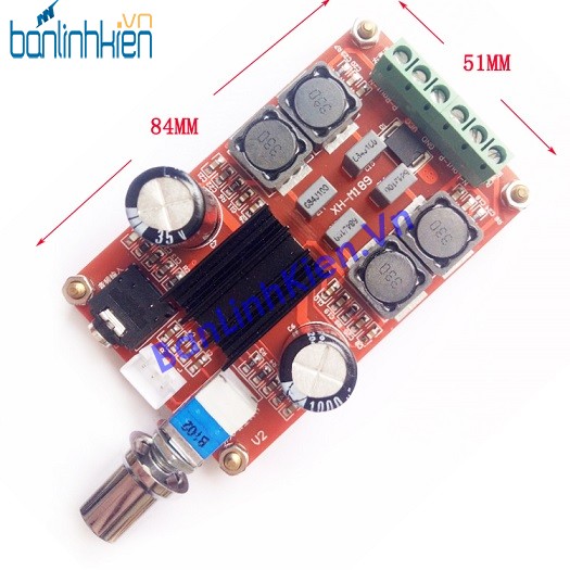 Module Audio 2x50W TPA3116D2-50W