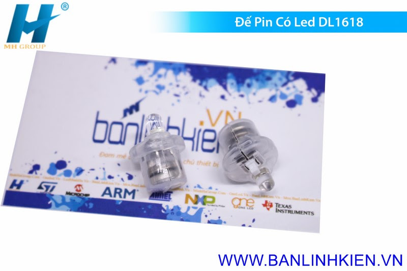 Đế Pin Có Led DL1618