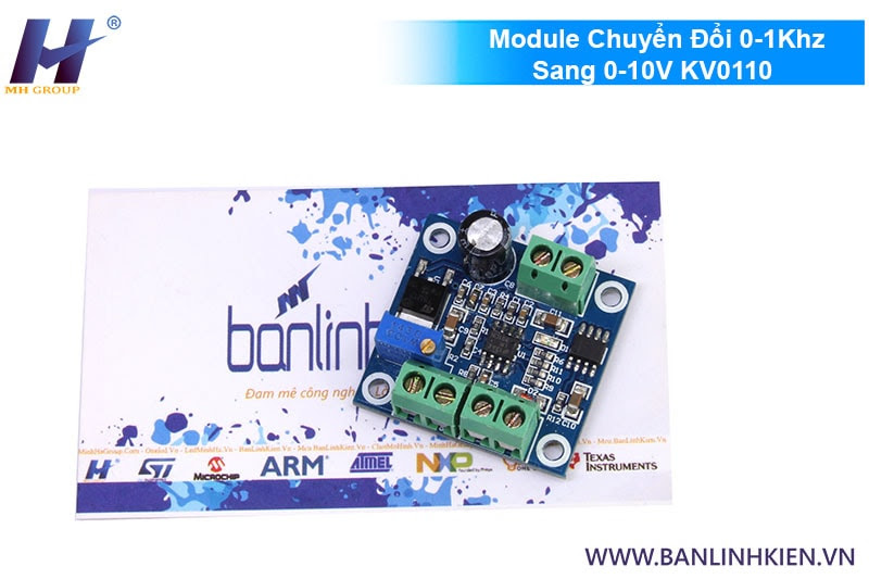 Module Chuyển Đổi 0-1Khz Sang 0-10V KV0110