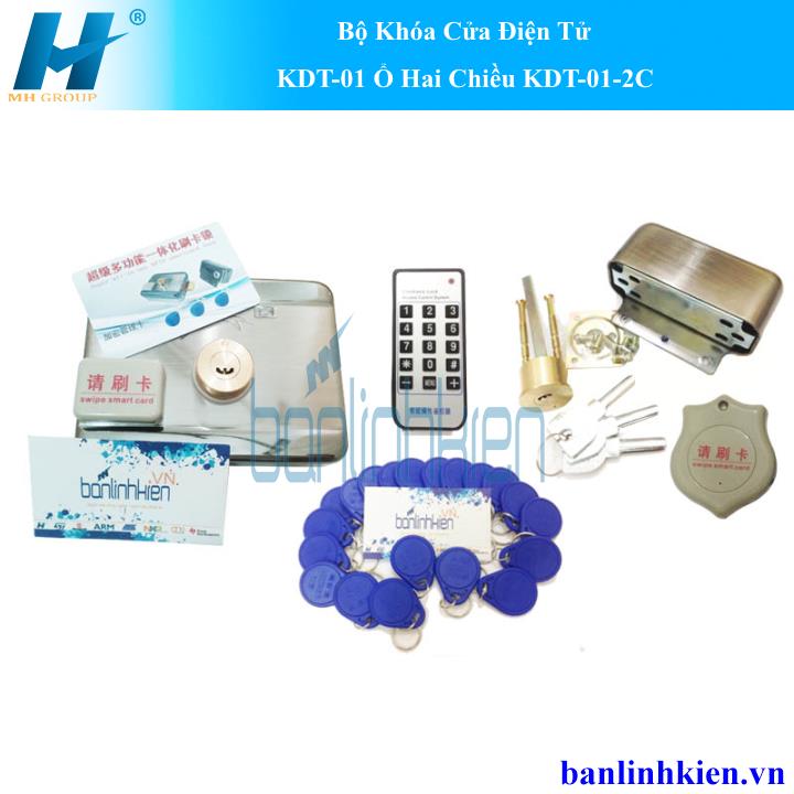 Bộ Khóa Cửa Điện Tử KDT-01 Ổ Hai Chiều KDT-01-2C