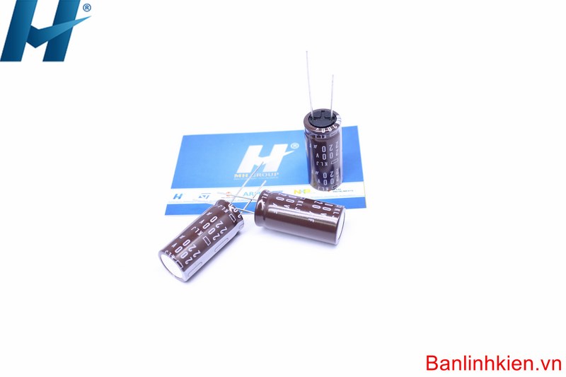 Tụ Hóa 220uF 200V 15x35MM