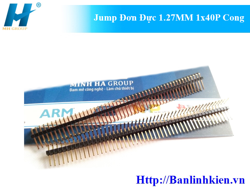 Jump Đơn Đực 1.27MM 1x40P Cong