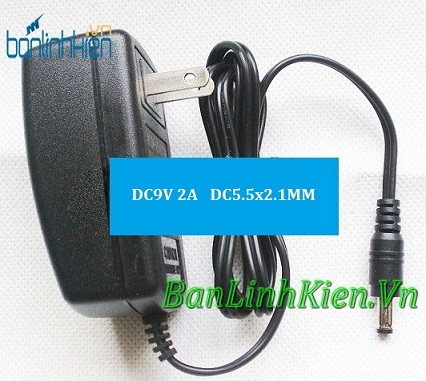 Nguồn Adapter 9V2A DC5.5x2.1MM