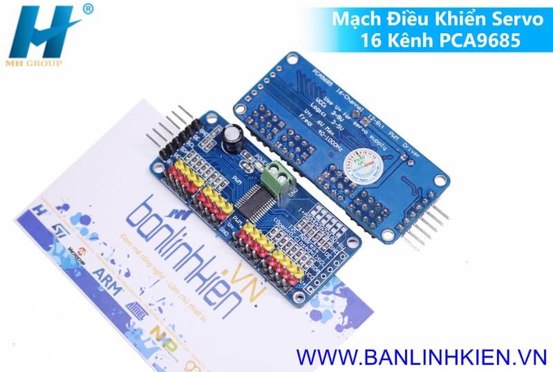 Mạch Điều Khiển Servo 16 Kênh PCA9685