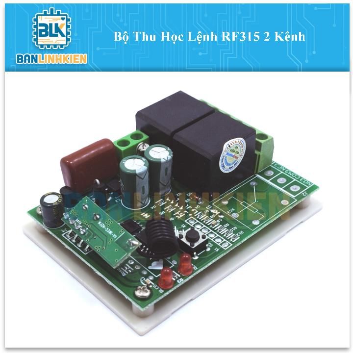 Bộ Thu Học Lệnh RF315 2 Kênh