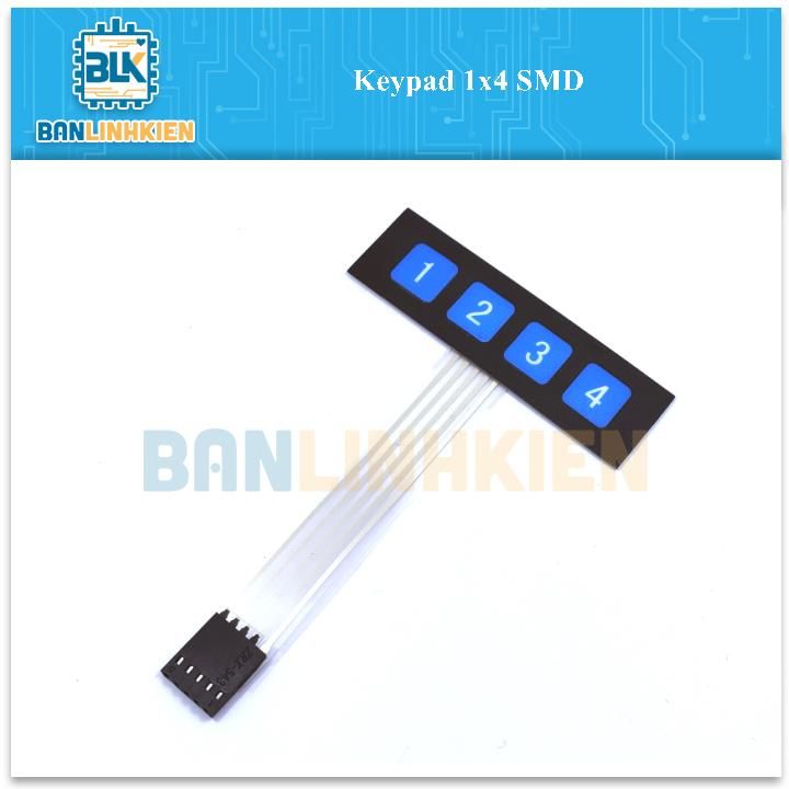 Keypad 1x4 SMD