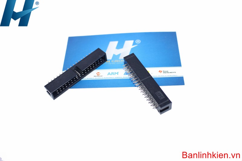 IDE34 Đực Thẳng 2.54MM