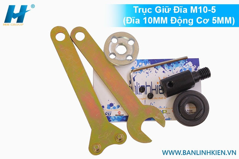 Trục Giữ Đĩa M10-5 (Đĩa 10MM Động Cơ 5MM)