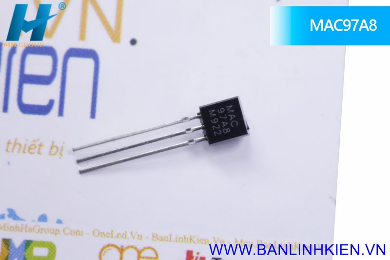 MAC97A8 TO92 TRIAC 0.6A 800V