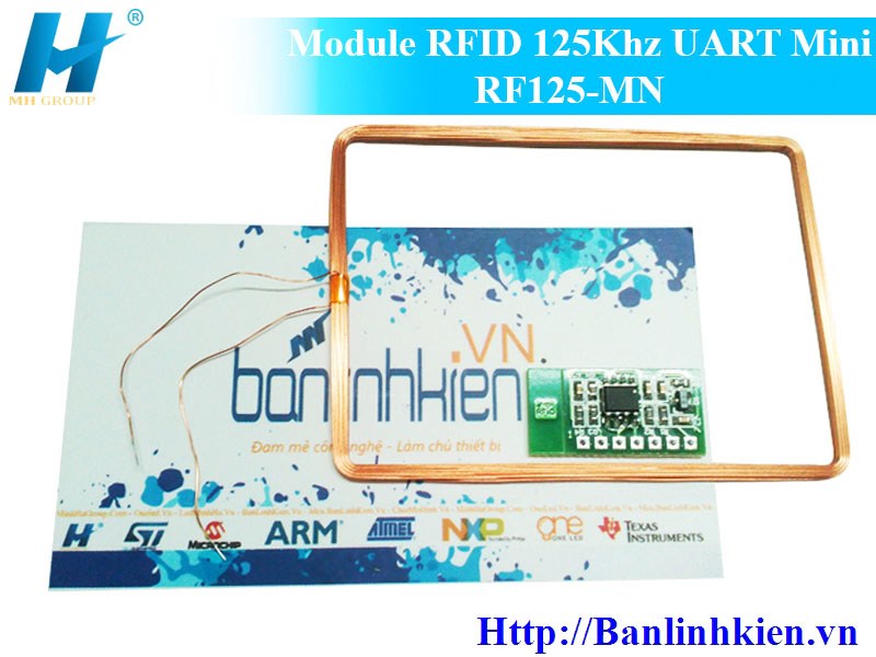 Module RFID 125Khz UART Mini RF125-MN