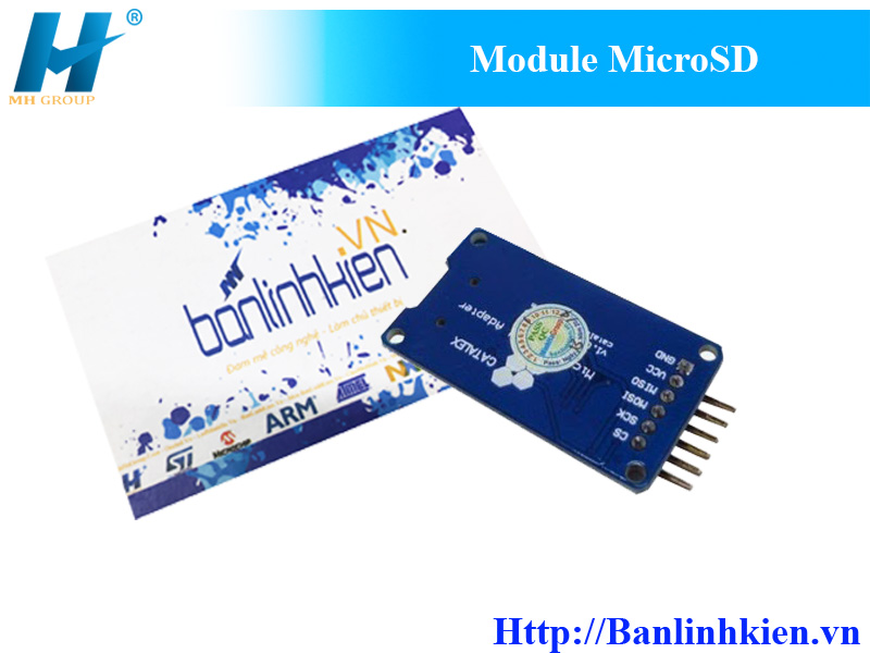 Module Ghi Đọc Thẻ Nhớ Micro SD