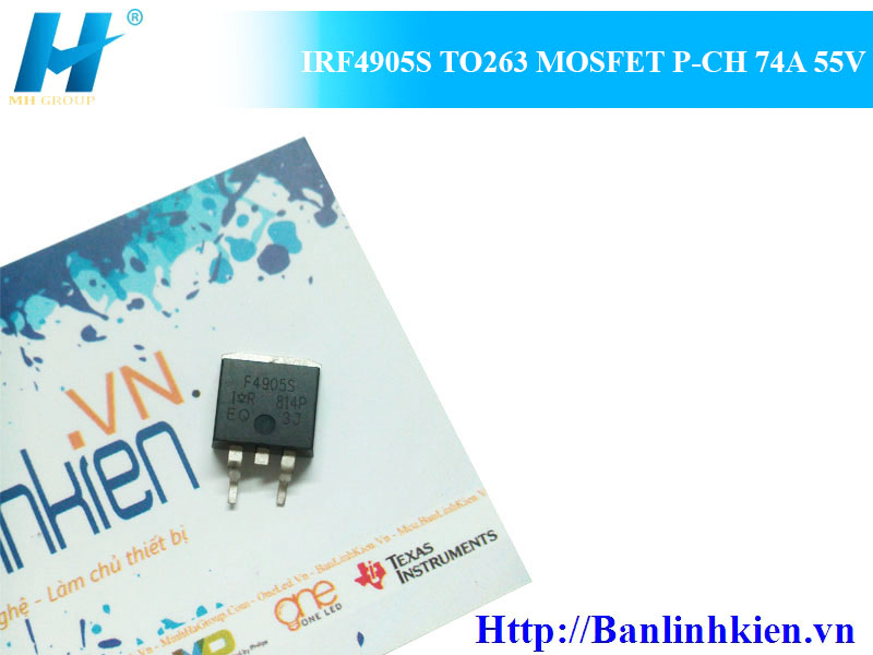 IRF4905S TO263 MOSFET P-CH 74A 55V