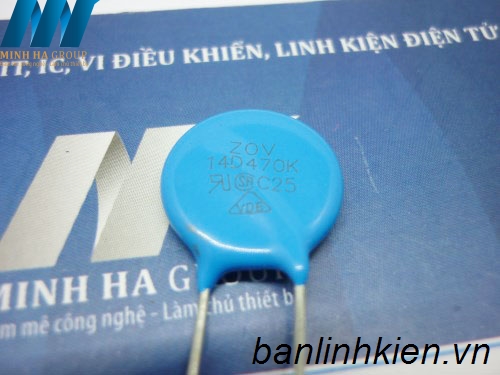 Varistor 14D470K 47V