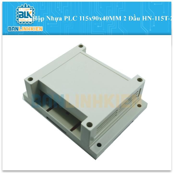 Hộp Nhựa PLC 115x90x40MM 2 Đầu HN-115T-2