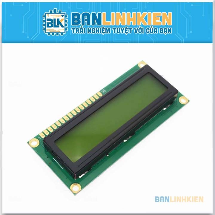 LCD1602 Xanh Lá 5V