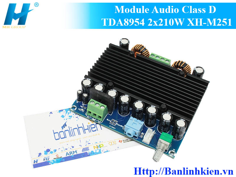 Module Audio Class D TDA8954 2x210W XH-M251