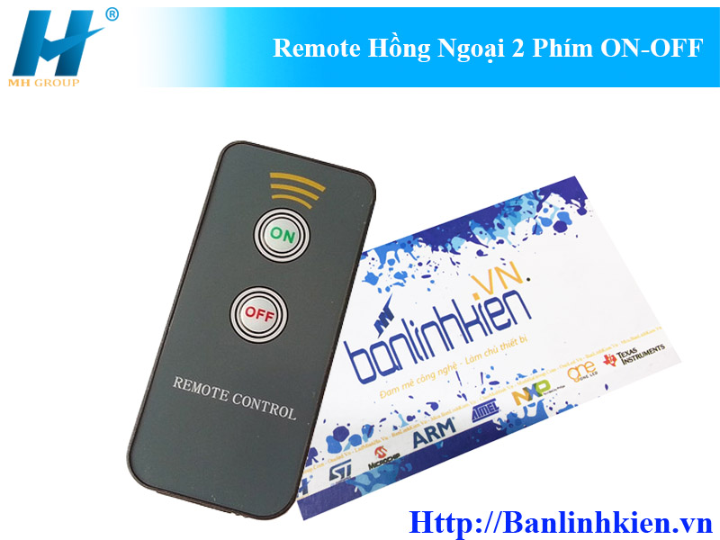 Remote Hồng Ngoại 2 Phím ON-OFF