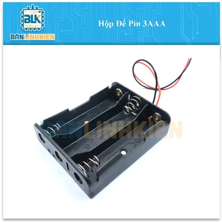 Hộp Đế Pin 3AAA