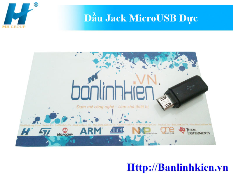 Đầu Jack MicroUSB Đực