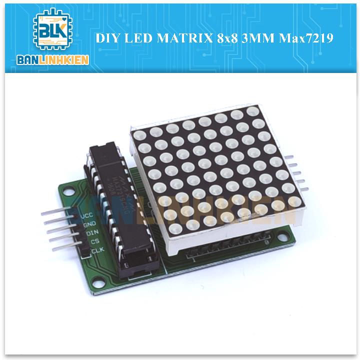 DIY LED MATRIX 8x8 3MM Max7219