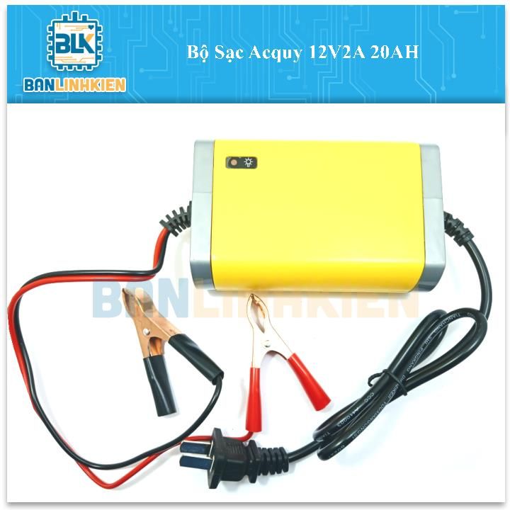 Bộ Sạc Acquy 12V2A 20AH