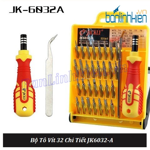 Bộ Tô Vít 32 Chi Tiết JK6032