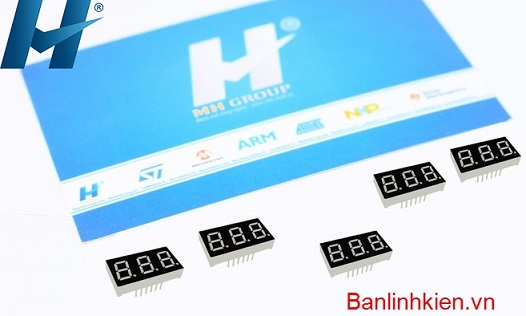 Led 7 0.36 3 Số Anot ( Sáng Đỏ)