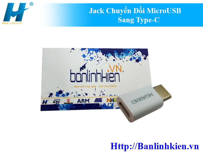 Jack Chuyển Đổi MicroUSB Sang Type-C HuaWei