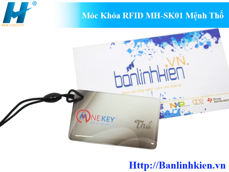 Móc Khóa RFID MH-SK01 Mệnh Thổ