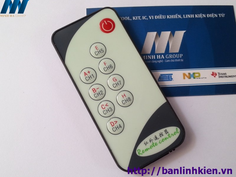 Remote Hồng Ngoại 8 Phím CH