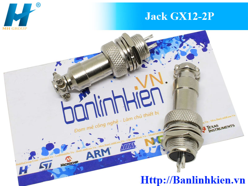 Bộ Jack GX12-2P