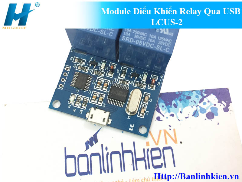 Module Điểu Khiển Relay Qua USB LCUS-2