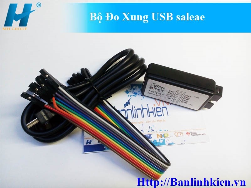 Bộ Đo Xung USB Saleae 24MHz 8CH