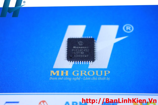 PIC18F452-I/PT TQFP44