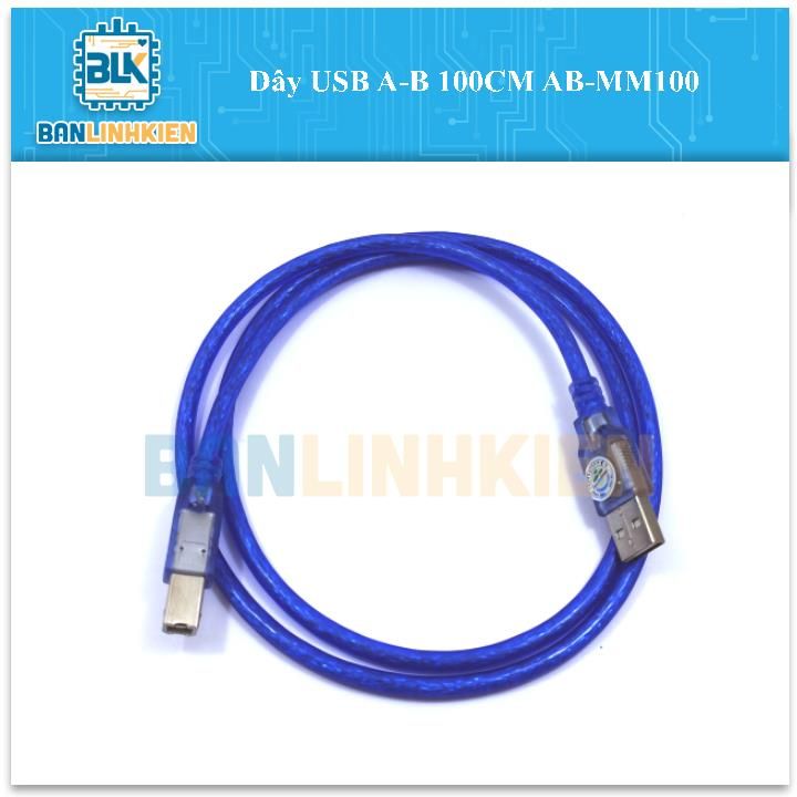 Dây USB A-B 100CM AB-MM100