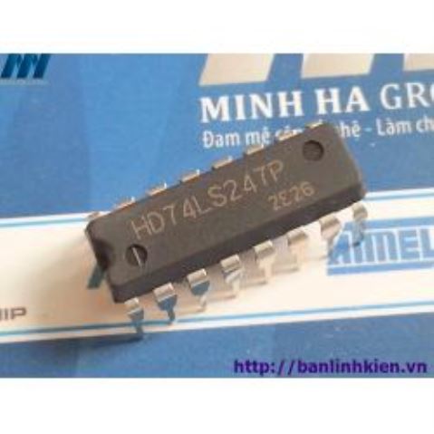 74LS247 DIP16 IC BCD