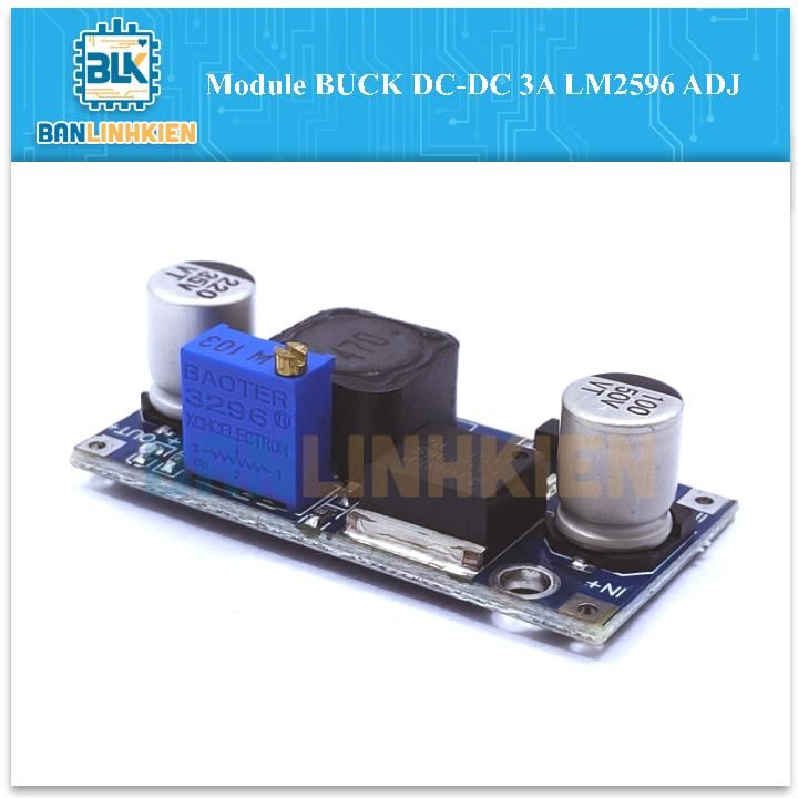 Module BUCK DC-DC 3A LM2596 ADJ