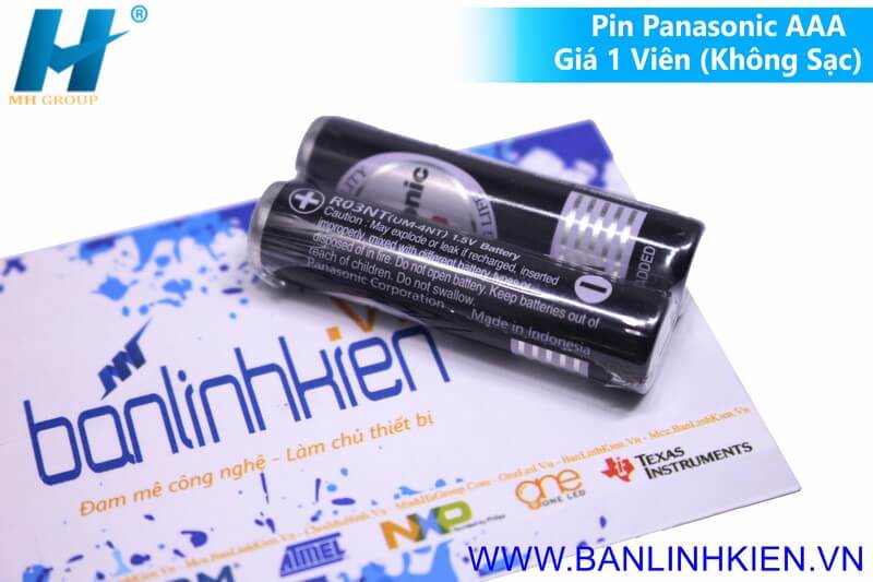 Pin Panasonic AAA Giá 1 Viên (Không Sạc)