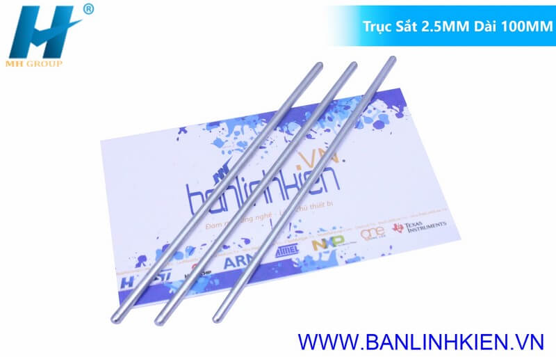 Trục Sắt 2.5MM Dài 100MM