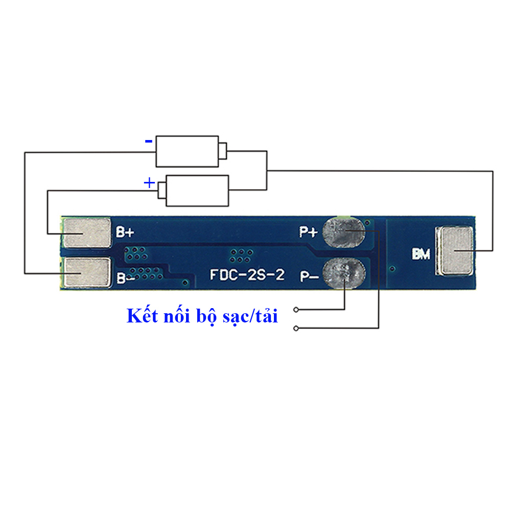 Mạch Bảo Vệ Pin 2S 8.4V 3A 2S-2